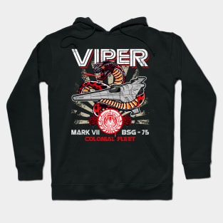 Viper Mark VII BSG 75 Colonial Fleet Hoodie